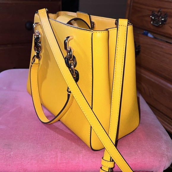 Mustard Yellow Michael Kors Crossbody - Picture 3 of 3